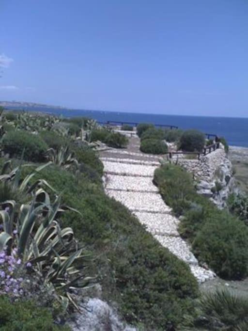 Villa Sebastian- Incomparabile Vista Sul Mare Plemmirio Eksteriør bilde